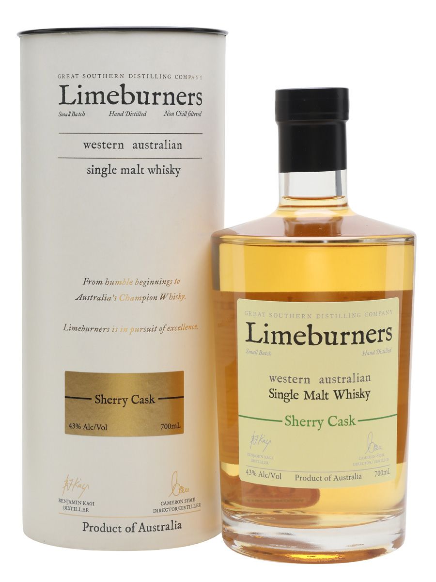 Limburners Single Malt Sherry Cask 43% 700mL