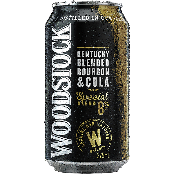 Bourbon & Cola 8% Cans 375mL 4 Pack