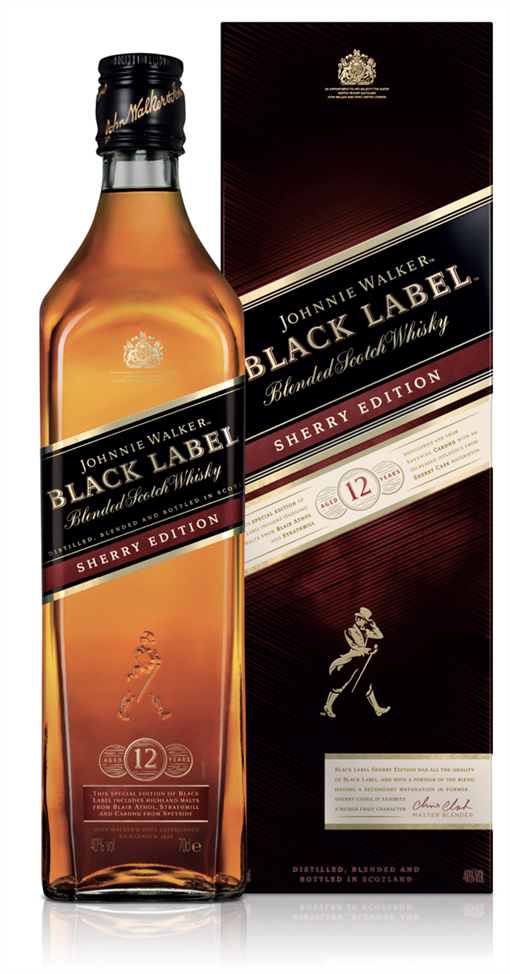 Black Label Sherry Edition Scotch Whisky 700mL