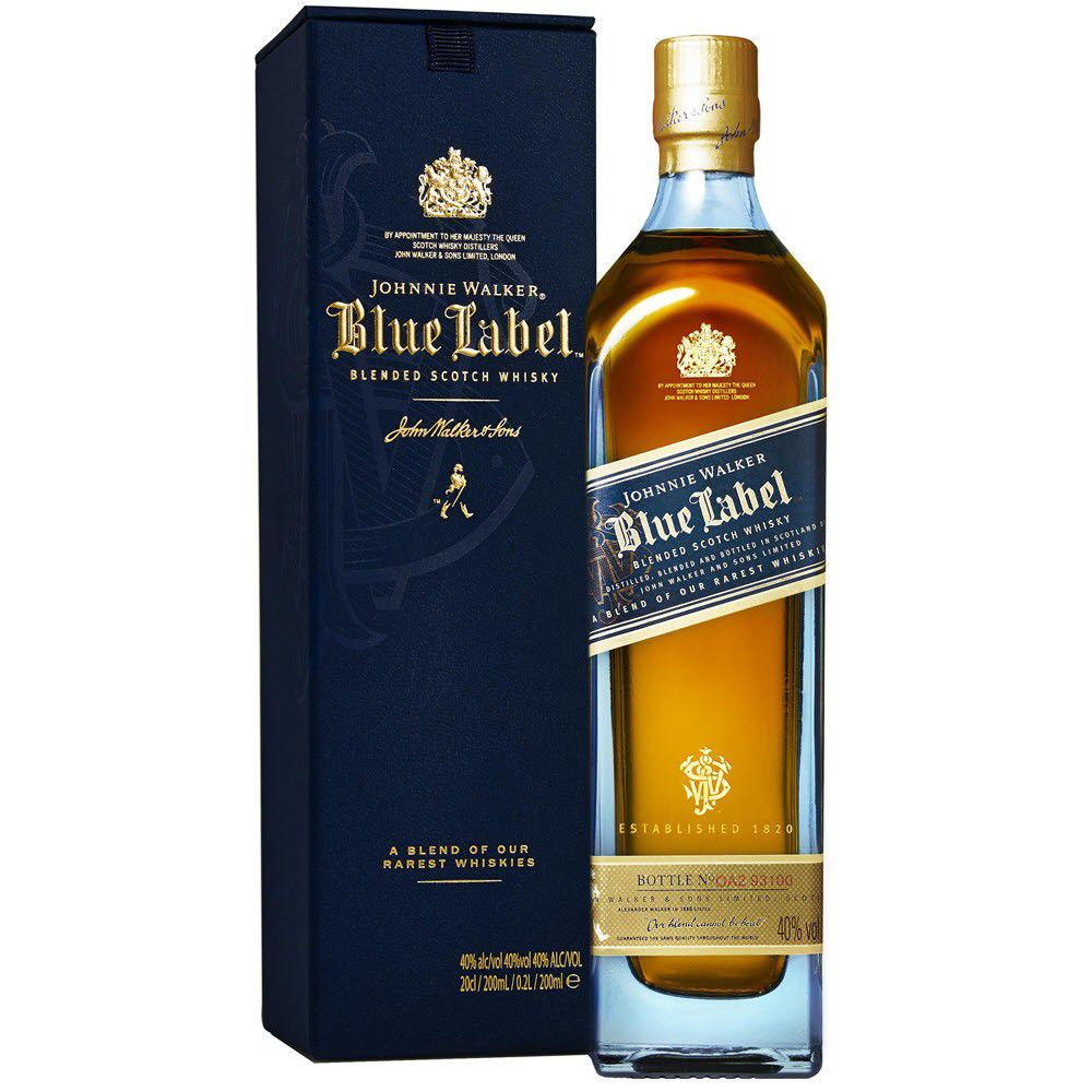 Johnnie Walker Blue Label Scotch Whisky 200mL | Liberty Liquors