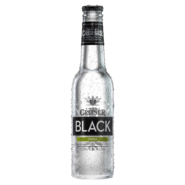 Black Citrus Bottles 275mL 4 Pack