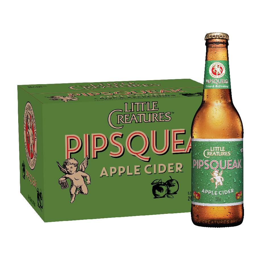 Pipsqueak Apple Cider 330mL Carton (24)