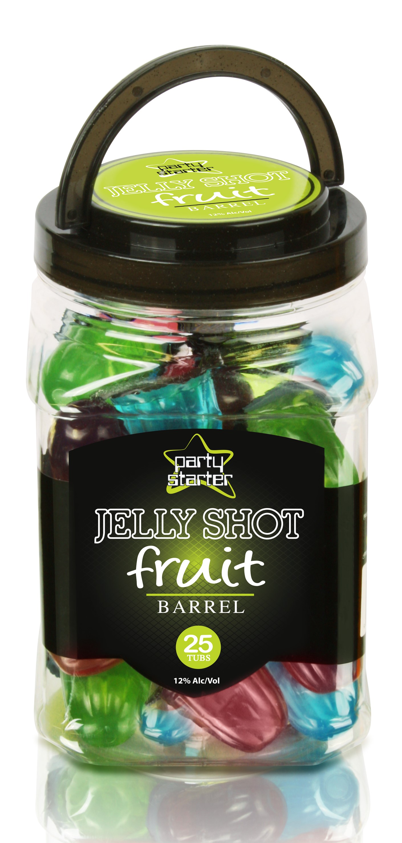 Jelly Shots Fruit Barrel 25 Shots