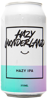 Hazy Wonderland Hazy IPA 375mL 4 Pack