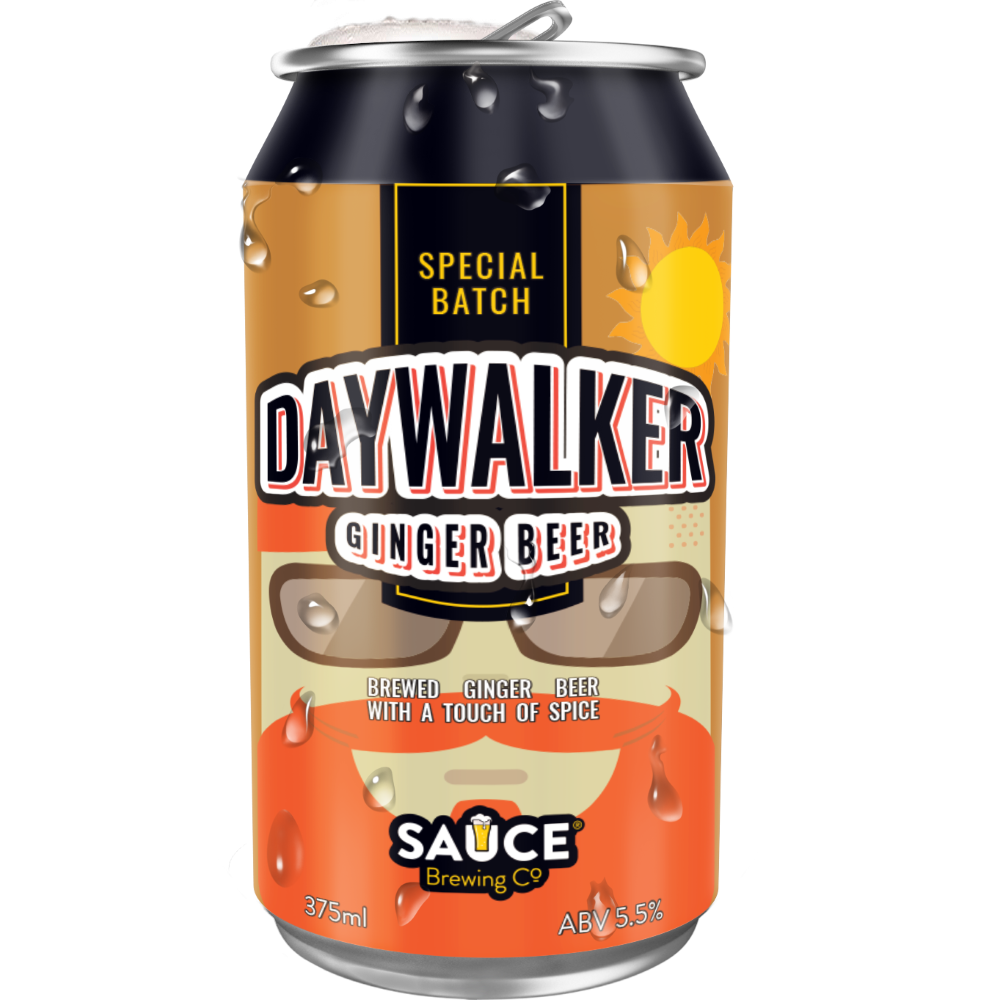 Sauce Daywalker Ginger Beer 375ml | Liberty Liquors