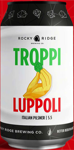 Troppi Luppoli Italian Pilsner 375mL Can