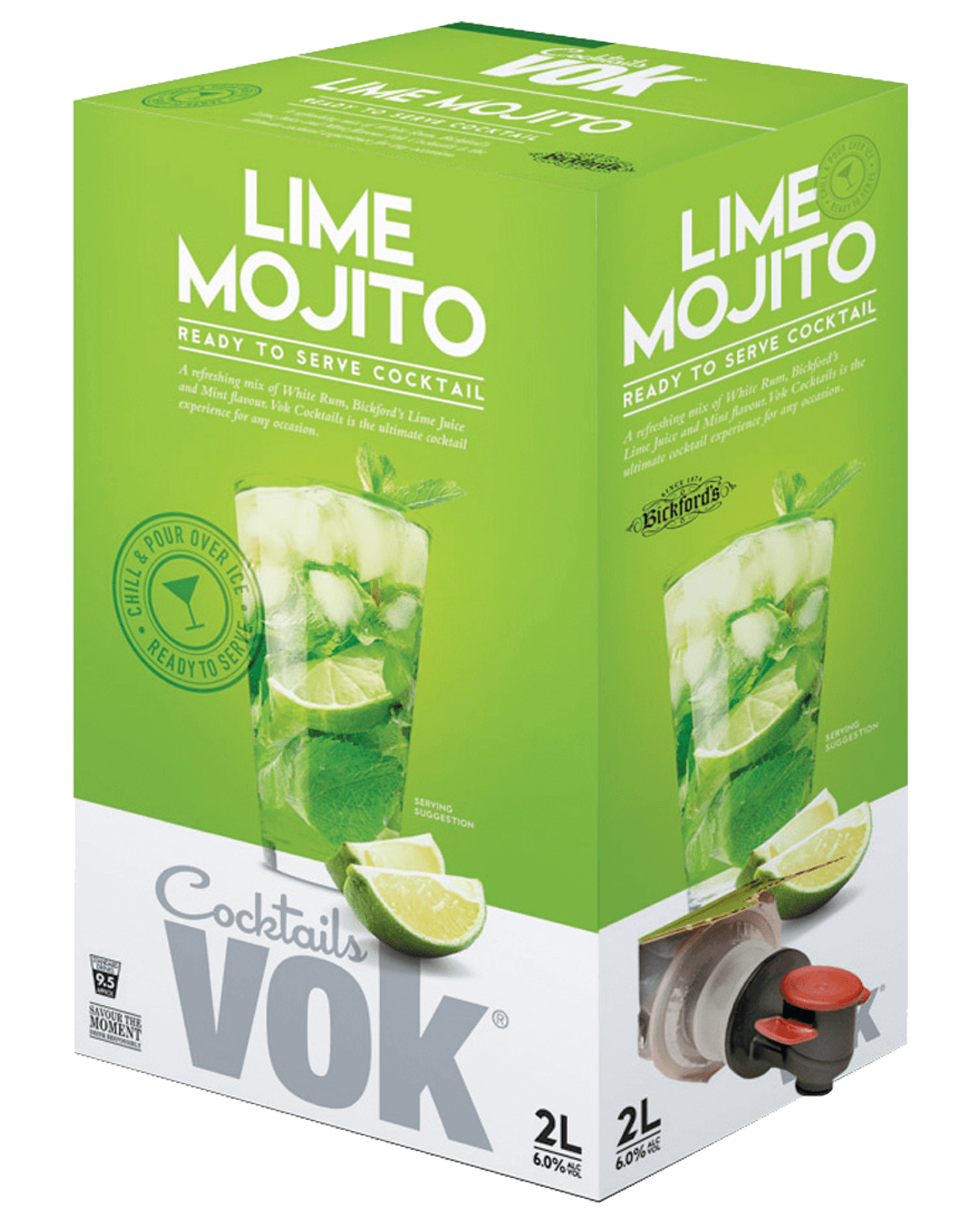 Lime Mojito Cocktail 2 Litre