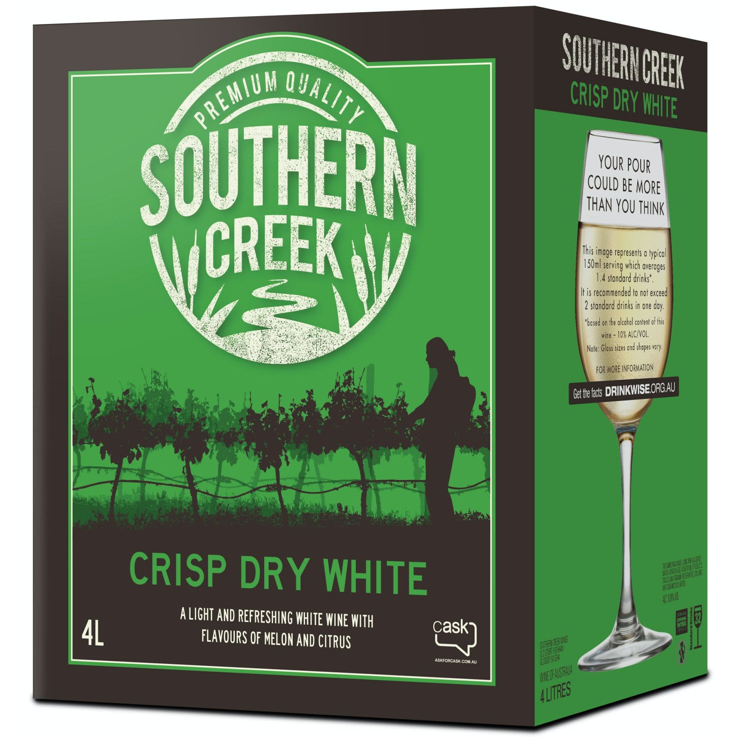 Crisp Dry White 4 Litre