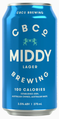 Middy Lager 375mL