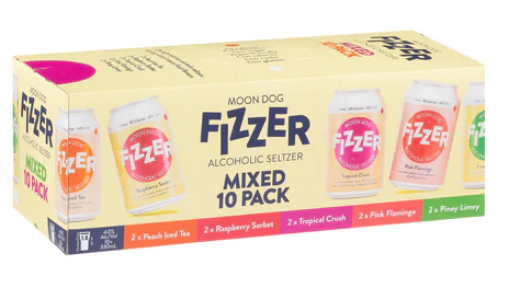 Fizzer Seltzer Mixed 10 Pack