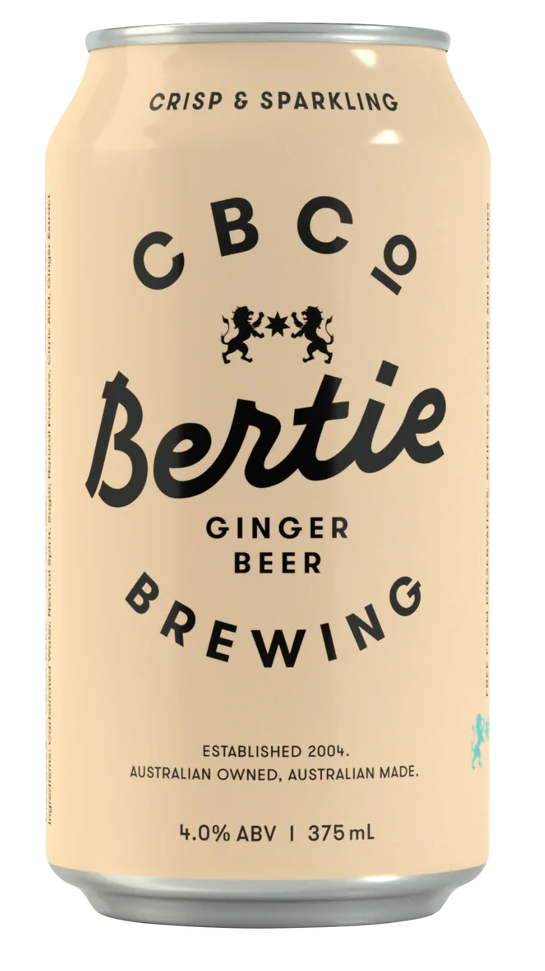 Bertie Ginger Beer Carton