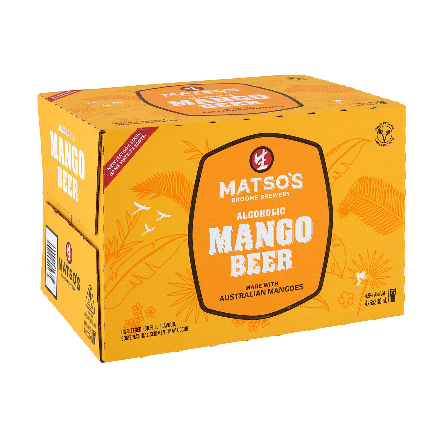 Mango Beer 330mL Carton