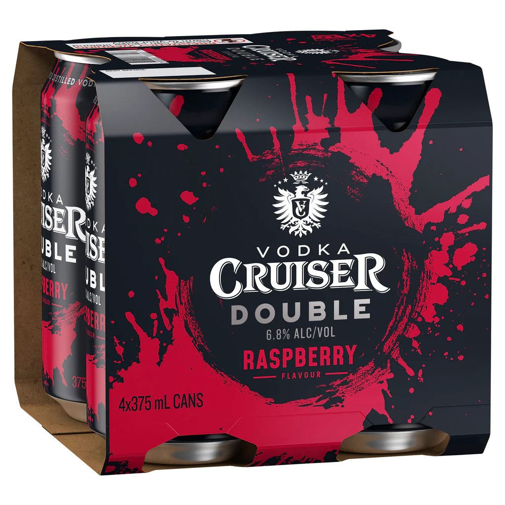 Double Raspberry 6.8% 4 Pack