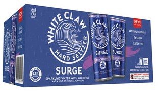 Surge Seltzer Blackberry Carton