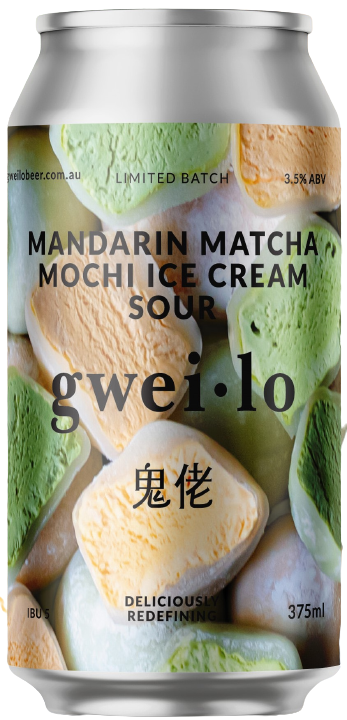 Mandarin Matcha Mochi 375mL