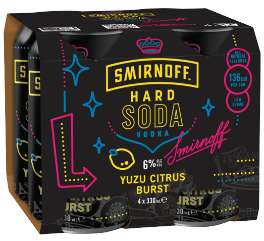 Hard Soda Yuzu 4 Pack