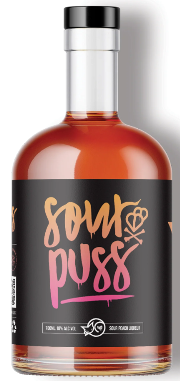 Sour Puss Peach 700mL