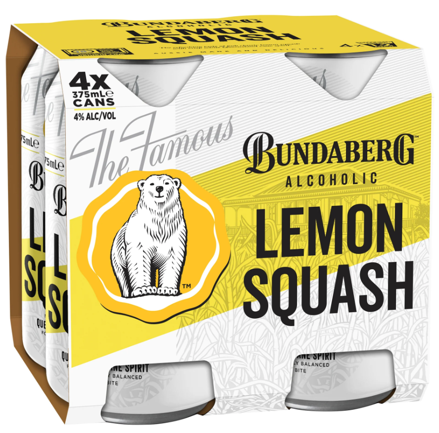 Lemon Squash 4 Pack