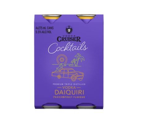 Cocktail Passionfruit Daiquiri Carton