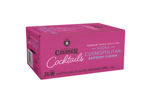 Cocktail Raspberry Cosmopolitan Carton