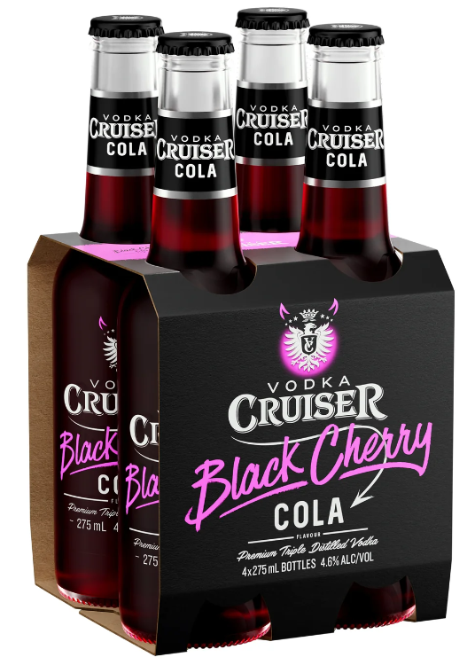 Black Cherry Cola 4 Pack