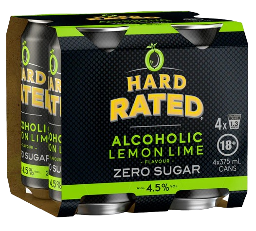 Solo Zero Sugar Lemon Lime 4 Pack