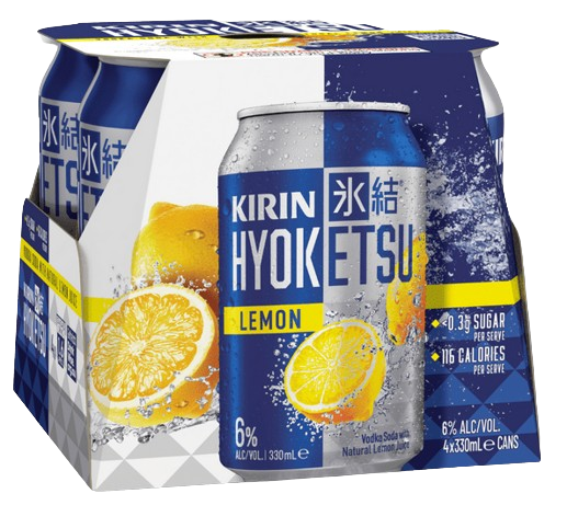 Hyoketsu Lemon Can 4 Pack