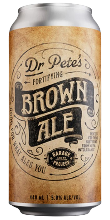 Dr Pete Fortifying Brown Ale 440mL