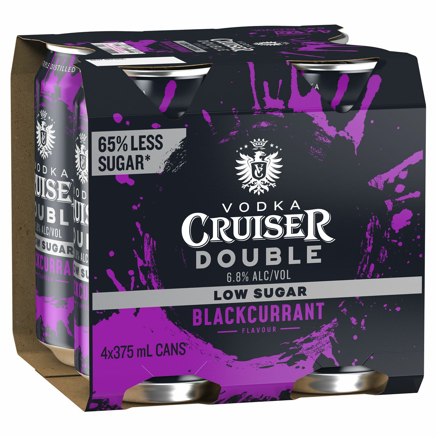 Double Low Sugar Blackcurrant 4 Pack