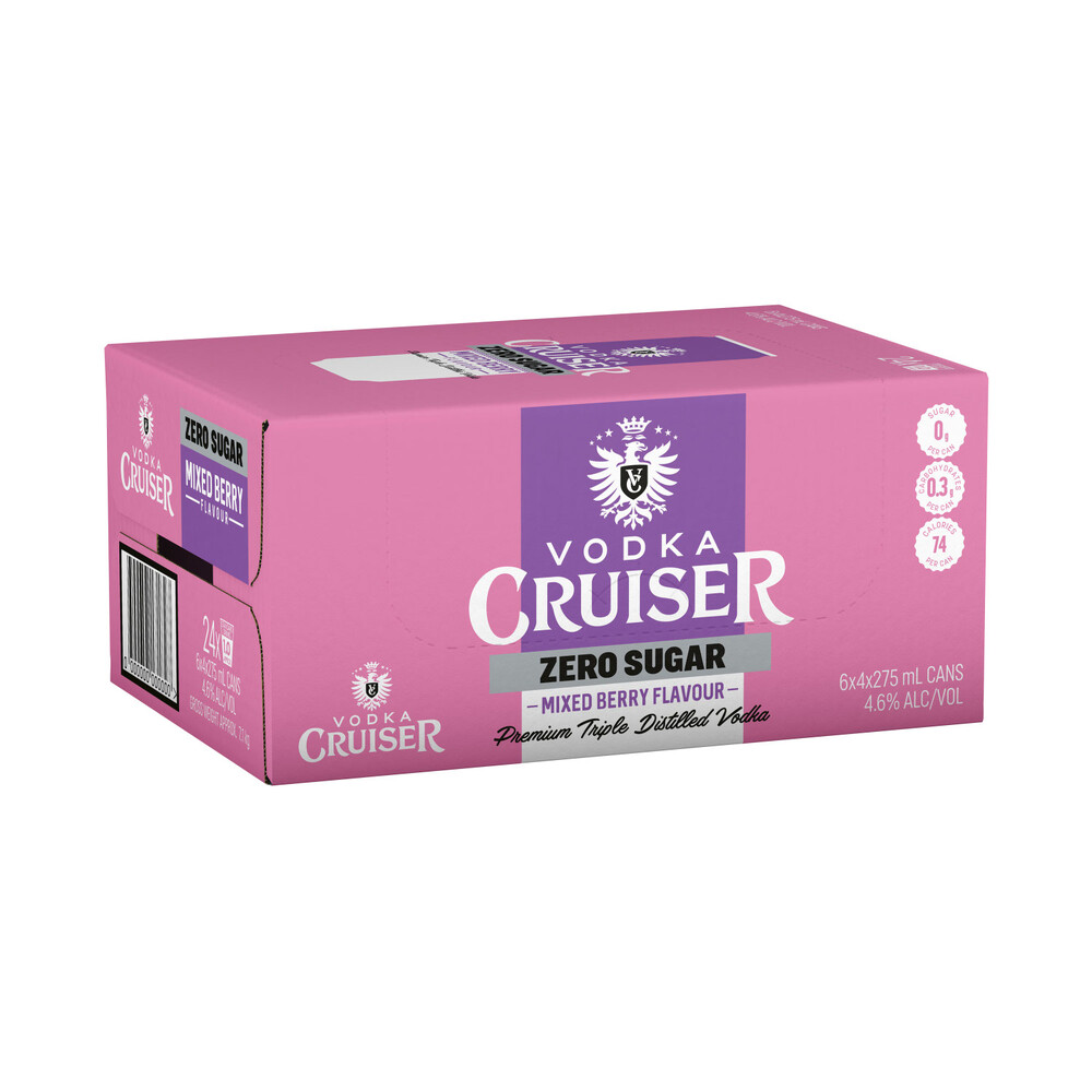 Sugar Free Mixed Berry 275mL Carton