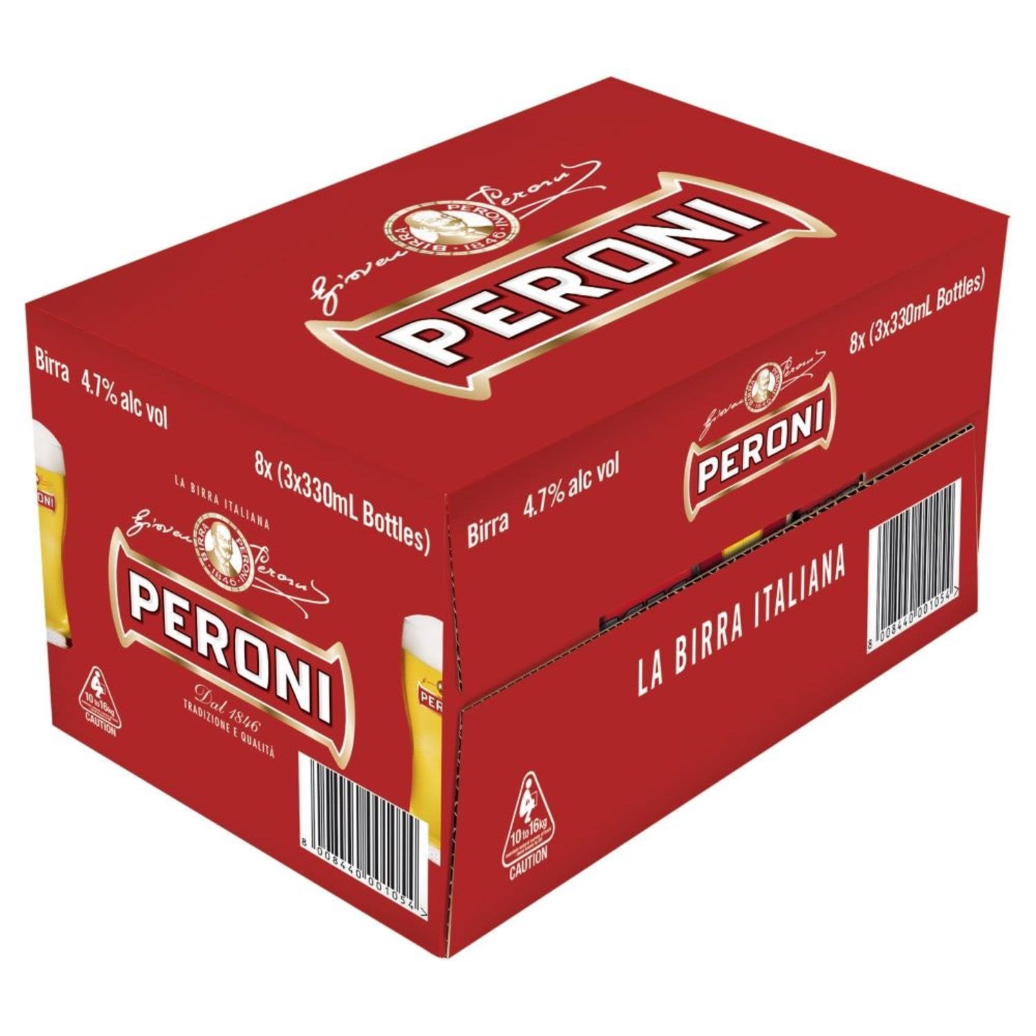 Red Lager Bottles 330mL Carton