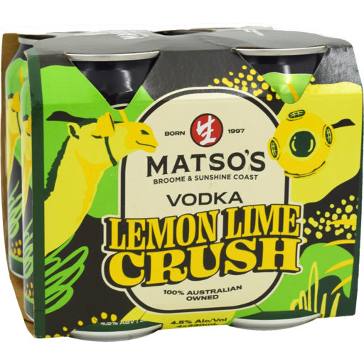 Lemon Lime Crush 4 Pack