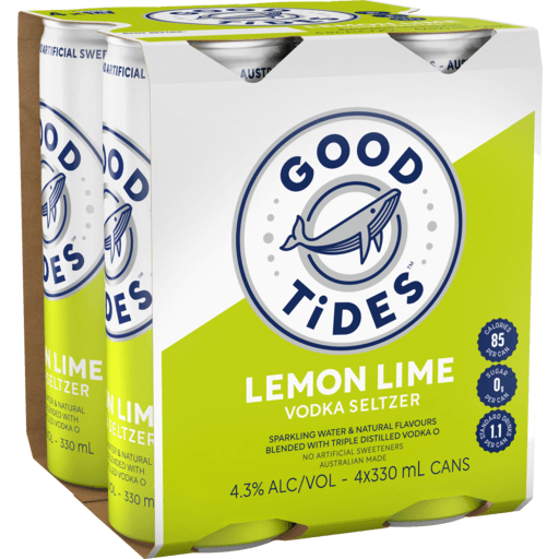 Lemon Lime 330mL 4 Pack