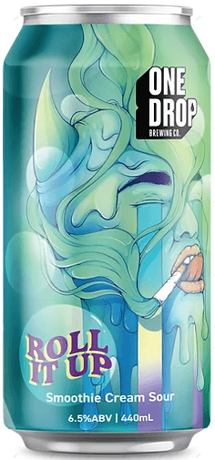 Roll It Up Green Smoothie Sour 440mL