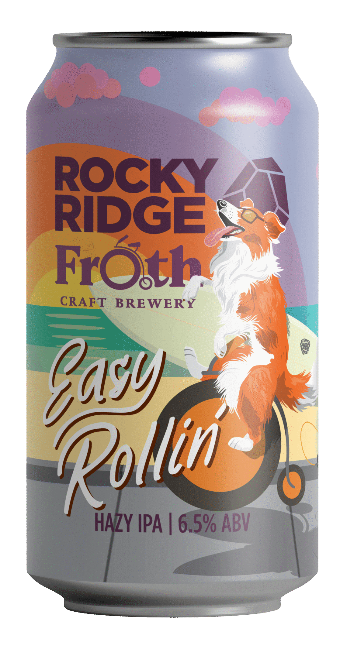 Easy Rollin Hazy IPA 375mL