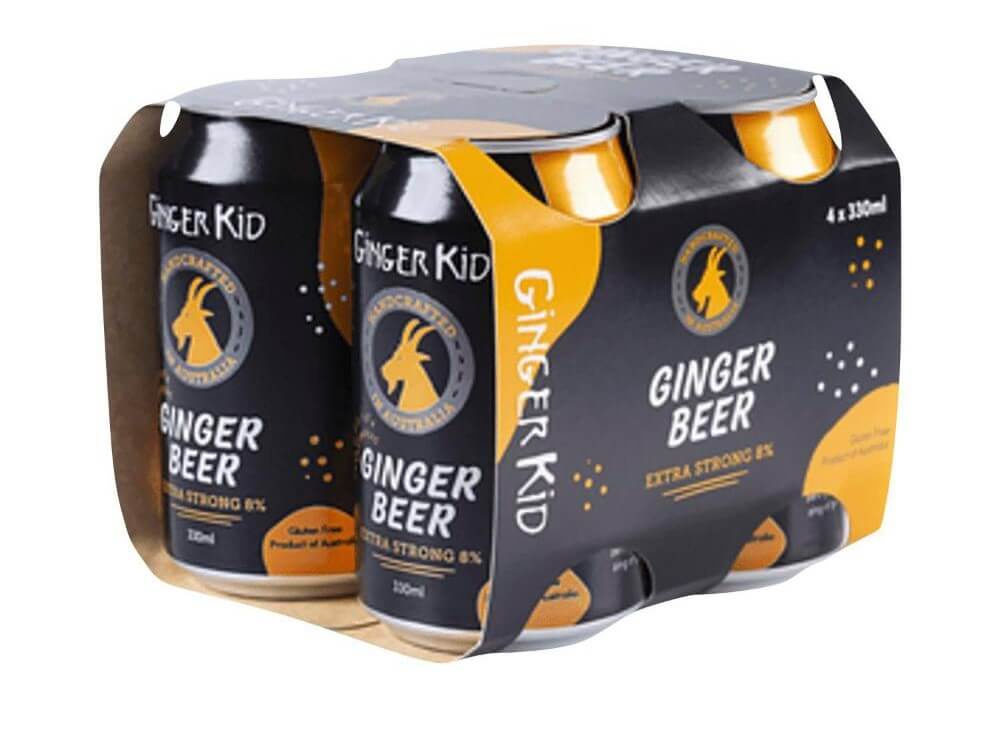 Ginger Kid 8% 4 Pack