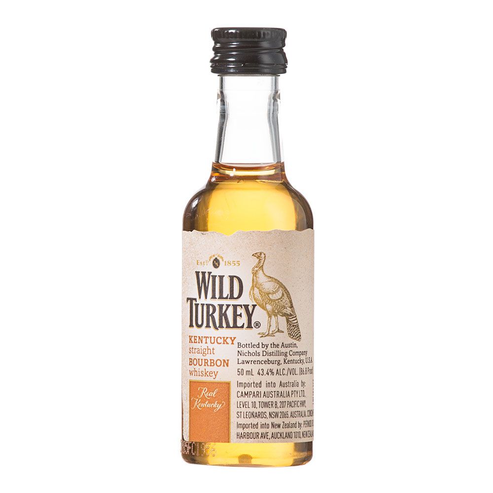 Wild Turkey 86.8 Proof Mini 50mL | Liberty Liquors