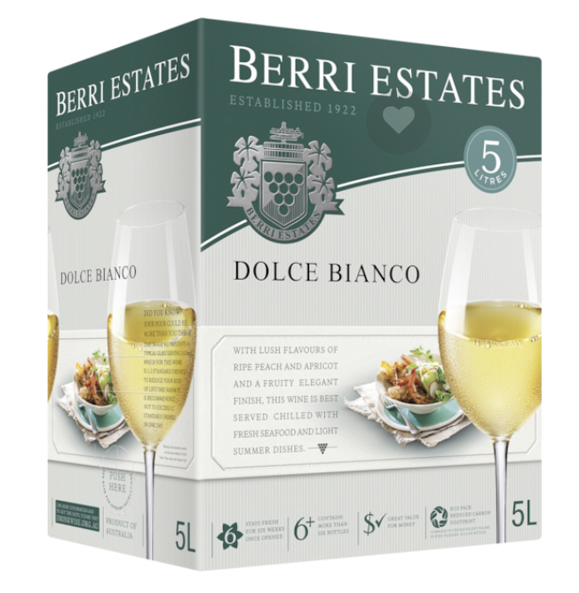 Dolce Bianco Cask 5L**