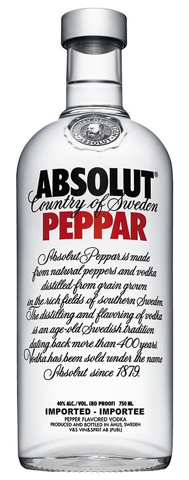 Vodka Peppar 750mL