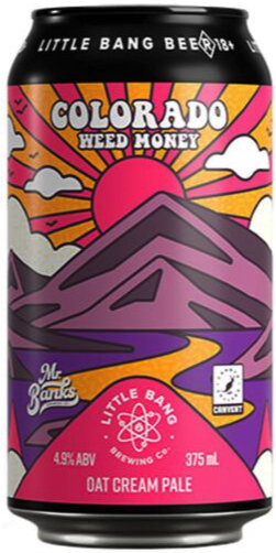 Colorado Weed Money Oat Cream Pale 375mL 4 Pack
