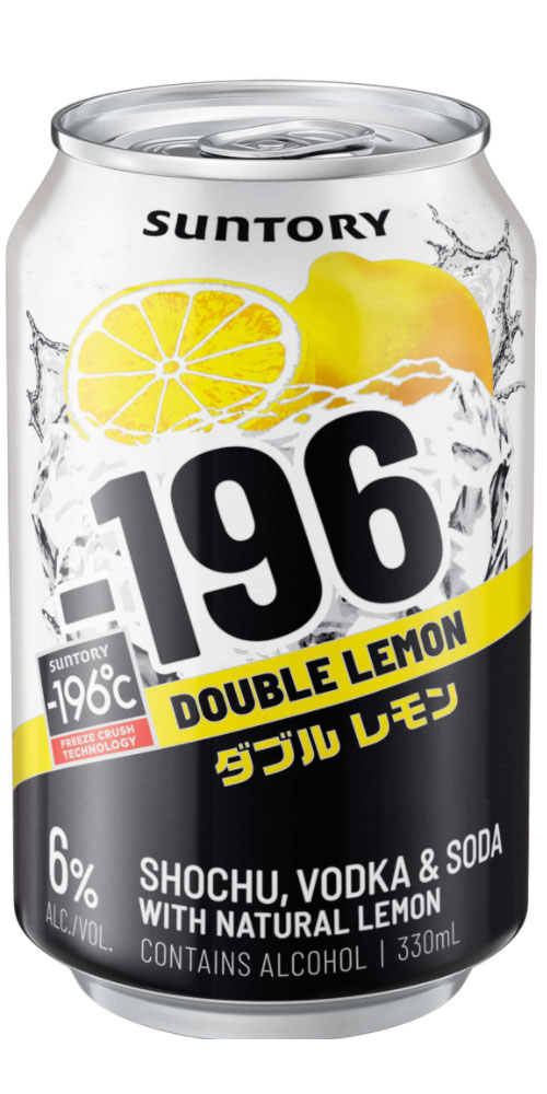 -196 Double Lemon 6% Carton 24 Pack
