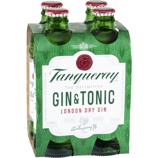 Gin Tonic 275mL 4 Pack