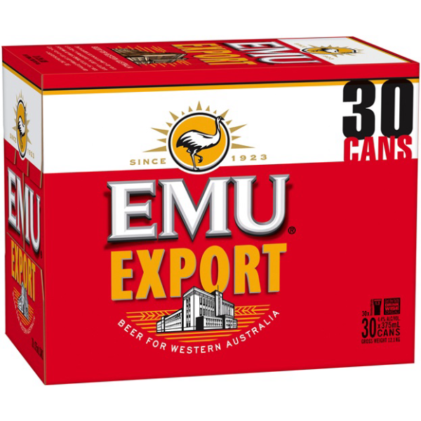 Export Cans 375mL 30 Block