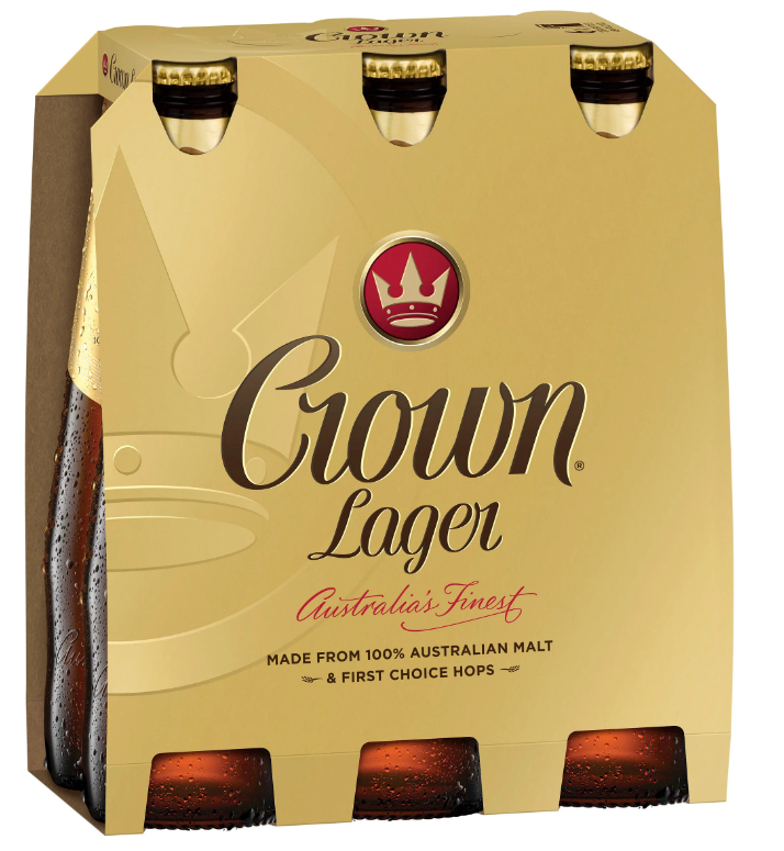 Lager Bottle 375mL 6 Pack