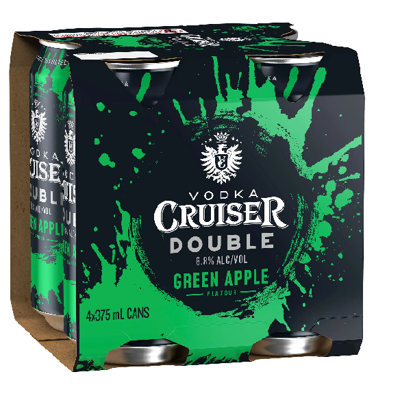 Double Green Apple 4 Pack