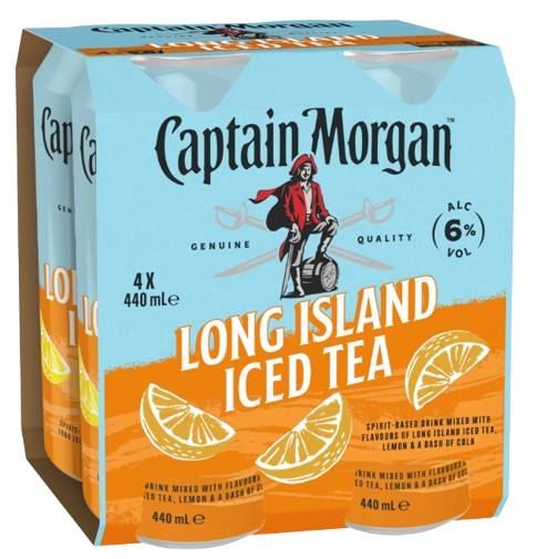 6% Long Island Ice Tea 4 Pack