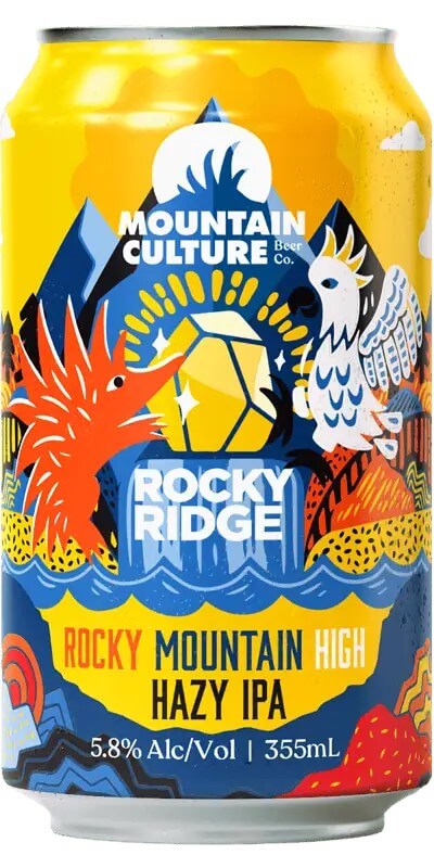 Rocky Mountain High Hazy IPA 355mL