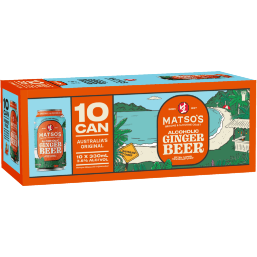 Ginger Beer 10 Pack
