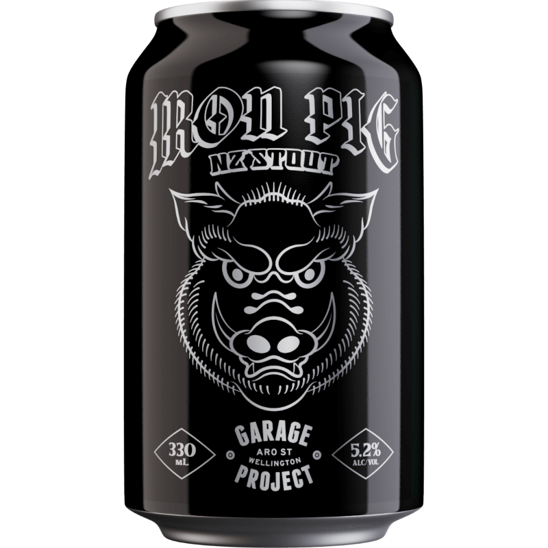 Iron Pig NZ Stout 330mL