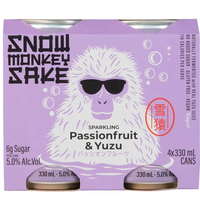 Passionfruit & Yuzu 4 Pack